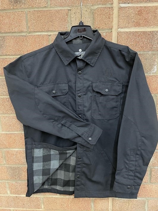 Anderson Wear A425 Anderson Uniform Flannel-Lined Shirt Jacket A425