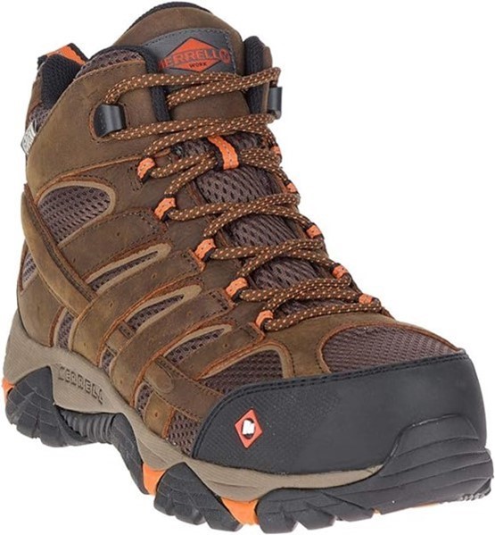 MERRELL MERRELL Moab Vertex Mid Waterproof Comp Toe Work Boot J11617